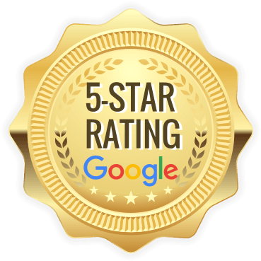 Ranked 5 Stars on Google